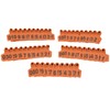 100Pcs TPU Pig Cow Ear Tag with Number 001‑100 Ear