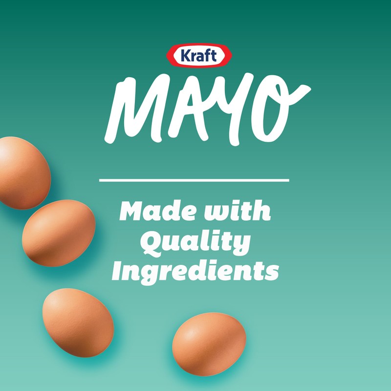 Kraft Real Mayo Creamy & Smooth Mayonnaise, 12 fl oz