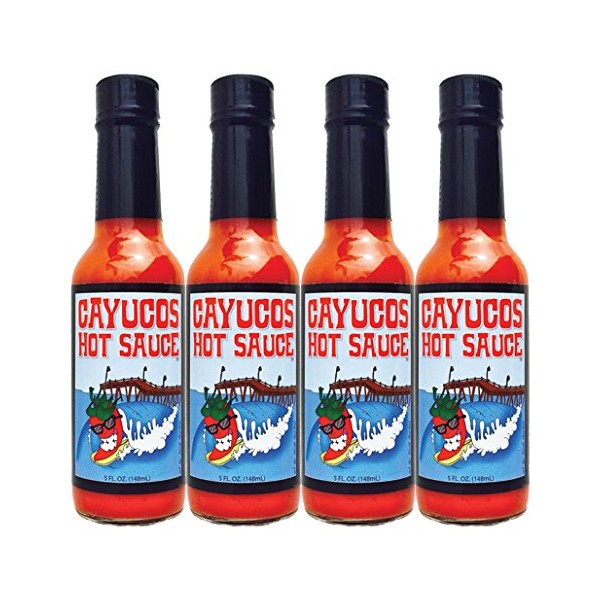 Cayucos Hot Sauce 4 Pack (5 ounce)