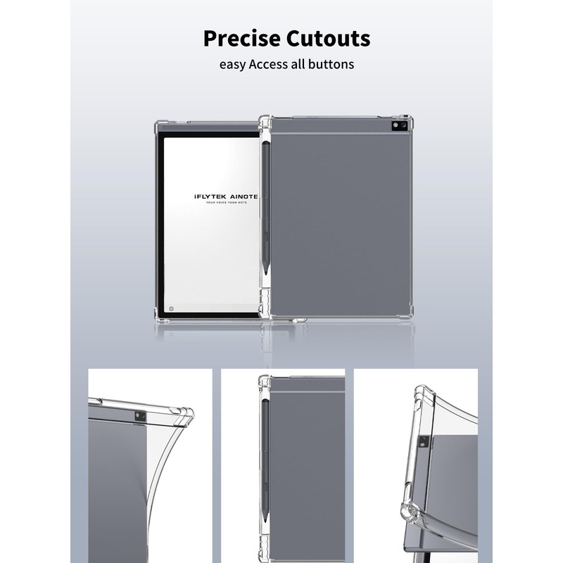 Case for iFLYTEK AINOTE Air 2,NOUKAJU Tablet Protection Case,Ultra Clear