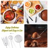 Yoande 17 Pieces Candy Dipping Tools Set Culinary Decorating Spoons