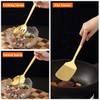 Homquen Gold Kitchen Utensils Set 4pcs, Titanium Gold Plating Stainless