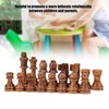 Wooden Chess Pieces, Wooden Chess Checkers Pieces Set Casual Toy
