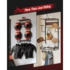 Vieshful Motorcycle Helmet Holder Wall Mount, Helmet Organize Rack with