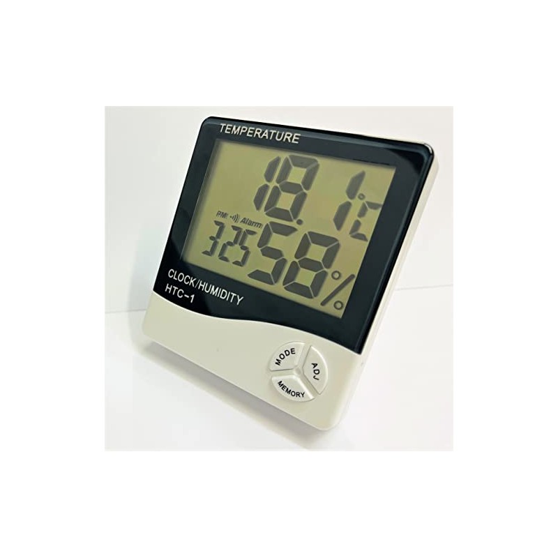 Indoor Digital Thermometer Hygrometer, Accurate Room Temperature Gauge Humidity Monitor