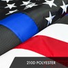 G128 Blue Lives Matter Flag | 3x5 Ft | ToughWeave