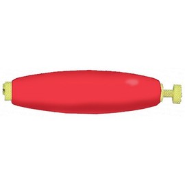 COMAL SNAP ON Cigar Float 2in RED 3pk 12bg