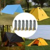 GEERTOP 5 mm Camping Tent Guylines with Aluminum Adjuster Tensioner