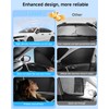 EVOOOR 8PCS Windshield Sun Shade for Toyota Highlander 2014-2019 Accessories-