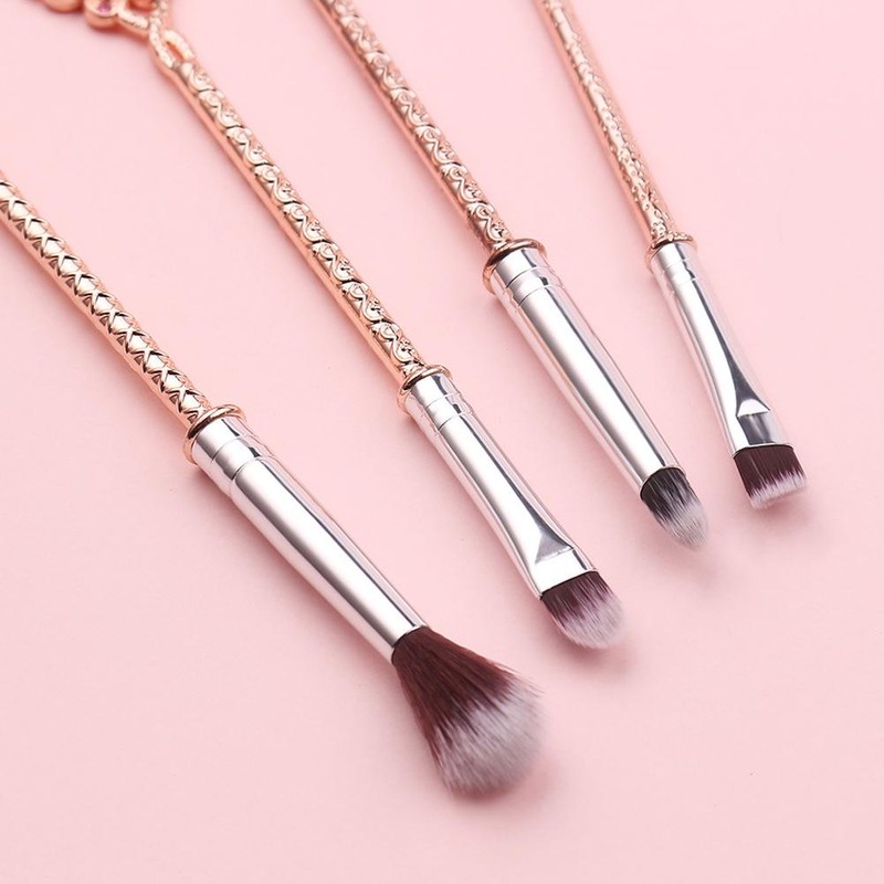 Makeup Brush Set Beauty And Beast Rose Makeup Brushes Set