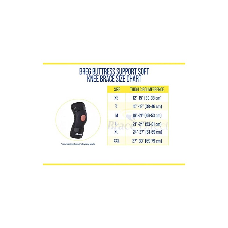 Breg Buttress Support Soft Knee Brace