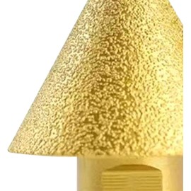 LimCryspp Broca de Biselado de Diamante para Agrandar, Pulido Resistente, Broca Cónica para Azulejos, Vidrio, Mármol, Granito, Cerámica (50mm)