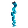 Stasia Street 20-Inch Curly Clip-On Strands Korean Synthetic Breatheable Hair