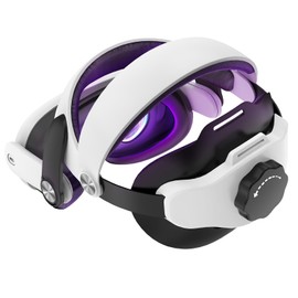 YRXVW Head Strap Compatible with Meta Quest 3S/3 VR Accessories, Enhanced Comfort Stability and Reduce Facial Stress, Adjustable Replacement Head Strap for Quest 3S/2/3 Elite Strap Accessories