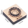 Leather Cutting Dies Sunflower Shaped 7.5x7.5x2.3cm Size 50mm Diameter Precise