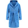 SWMSTUPF Boys Girls Bathrobe Soft Towel Hooded Robe 100% Turkish