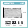 Satiskid Car Cargo Net, 110 x 60cm, Elastic Nylon Baggage