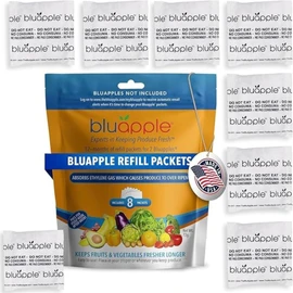 Bluapple Classic One-Year Refill Kit Fruits/Vegetable Saver Sealer