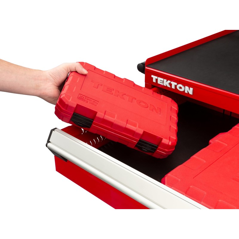 TEKTON 1/2 Inch Drive Hex Impact Bit Socket Set with