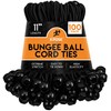 Xpose Safety Bungee Ball Cords 11" 100 Pack Heavy Duty