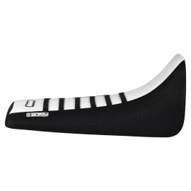 Enjoy Mfg 1988 - 2006 Yamaha Blaster Gripper seat cover  BLACK/WHITE/BLACK rib #178