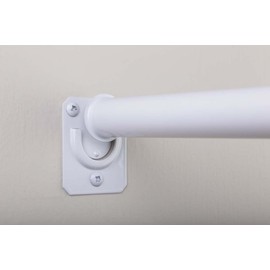 Knape & Vogt Closet Pro CD-0024-18/30WT Heavy Duty Adjustable Rod, 18 by 30-Inch, White