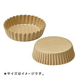 FBAPTC07522J-150 Pet Cups, Round Size, 3.0 inches (7.5 cm) x Height 0.8 inches (2.25 cm), Craft, Pack of 150, Paper, Pure White Pet, Madeleine Cup