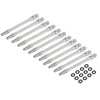 PATIKIL Aluminum Dart Shafts 48mm, 12 Pack 2BA Thread Dart