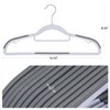 NCXTKJ Heavy Duty Suit Hangers 30 Pack, Non-Slip, 0.2'' Slim,
