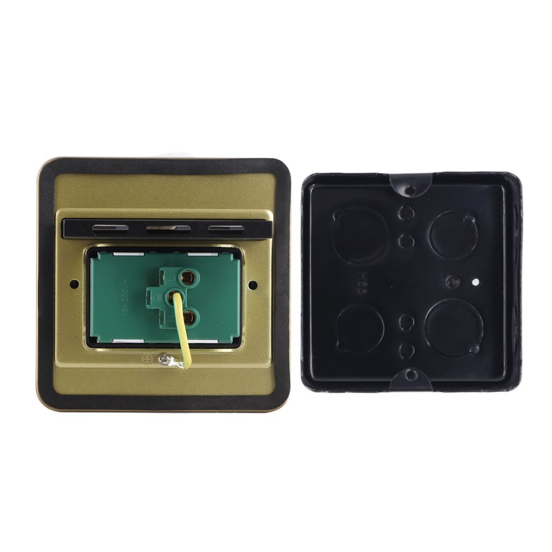 Floor Electrical Outlet Multifunctional Stainless Steel Recessed Concealed Pop Up