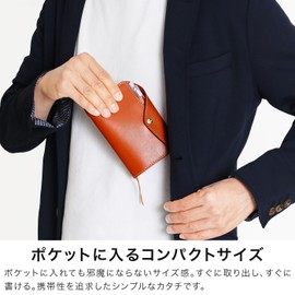 HUKURO Handy Pick SMALL Pro - Truly Usable Notebook Cover - Handy Pick Exclusive - Genuine Leather - Tochigi Leather - Daigo - Handy - Booklet - Men's Women's - Made in Japan - HUKURO Fukuro