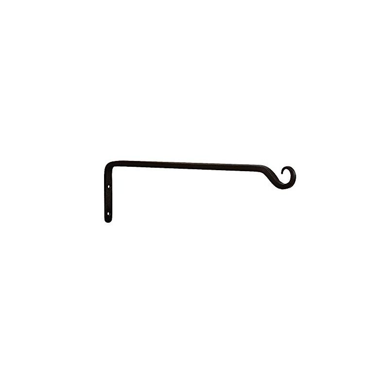 Achla Designs Straight Upcurled Wall Bracket Hook, 15-Inch (TSH-10)