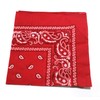 combocube 12 Pack(one dozen) Multi-Purpose novelty Red Cotton Paisley Cowboy
