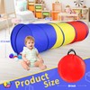 PigPigPen Pop Up Play Tunnel Tent for Toddlers Babies or