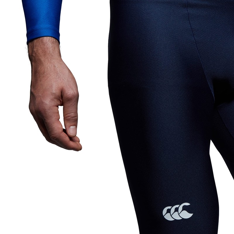 Canterbury Thermoreg Base Layer Leggings, Uomo, Blu Navy, L