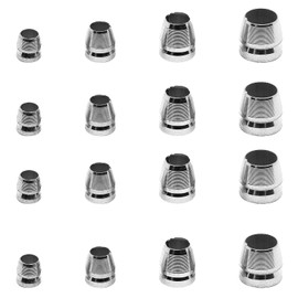 Surf turtle Steel Wedge Round Handle 16PCS Metal Wedge Mallet Handle Wedge Set 8MM 10MM 12MM 14MM Suitable for Hammer and Axes and Sled