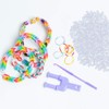 NO/A 1600 Pieces S Clips for Rubber Bands Rubber Band