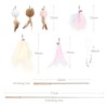 SONGWAY Cat Stick, Cat Toy, Balls, 3 Feathers, Cat Pujarashi,