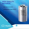 Uryazm 40+5 uf MFD 370/440 VAC Dual Run Round Capacitor,