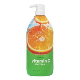 Happy Bath 해피바스 생귤 비타민C 바디워시 750g Happy Bath Fresh Tangerine Vitamin C Body Wash 750g