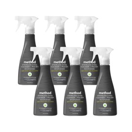 Method Stainless Steel Cleaner, Apple Orchard, 14 OZ (Pack of 6)