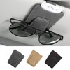 Letics Car Sunglasses Holder Glasses Holder Card Holder Sun Visor