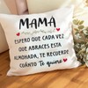 COLOFALLA 1 Stück Mama Kissenbezug Muttertag Kissenbezug Mama Geschenk auf