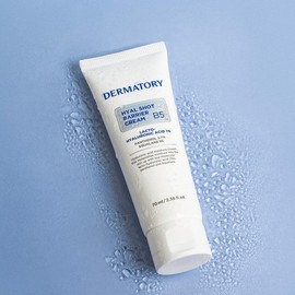 Dermatory 히알샷 베리어 크림 B5 70ml 사은히알루론엠보패드샤셰1매 Hyal Shot Barrier Cream B5 70ml With Gifting Hyaluronic Embossed Pad Sachet 1 Piece