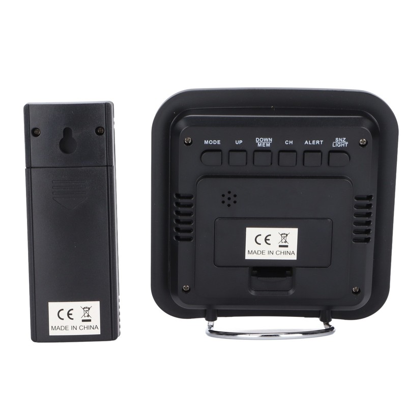 Wireless Weather Station Indoor Outdoor Thermohygrometer Electronic Digital Clock TS‑73