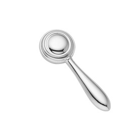 Reed And Barton Cameron Silverplate Rattle, 0.25 LB, Metallic