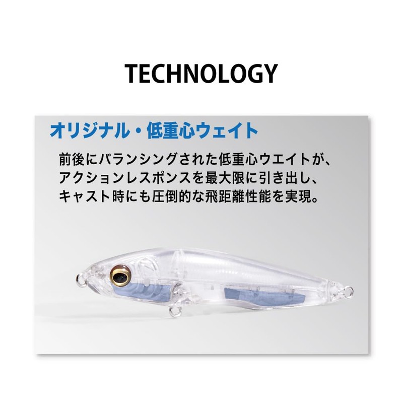 Megabass Homura 86 Throat Chart