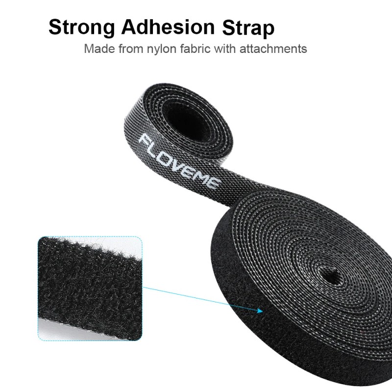 Floveme Cable Organizer Wire Winder Clip Earphone Holder Mouse Cord