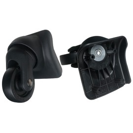 Luggage Wheels Replacement for Suitcase, Spinner Wheels Replacement Parts Roller Suitcase Tourister Wheels Travel Wheels Trunk Caster Luggage Replacement Kit (2 Pcs)