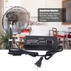 Adjustable Regulated Adapter 3‑12V 10A DC Power Regulator W/Voltage Display